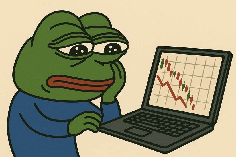 Chart checking Pepe meme